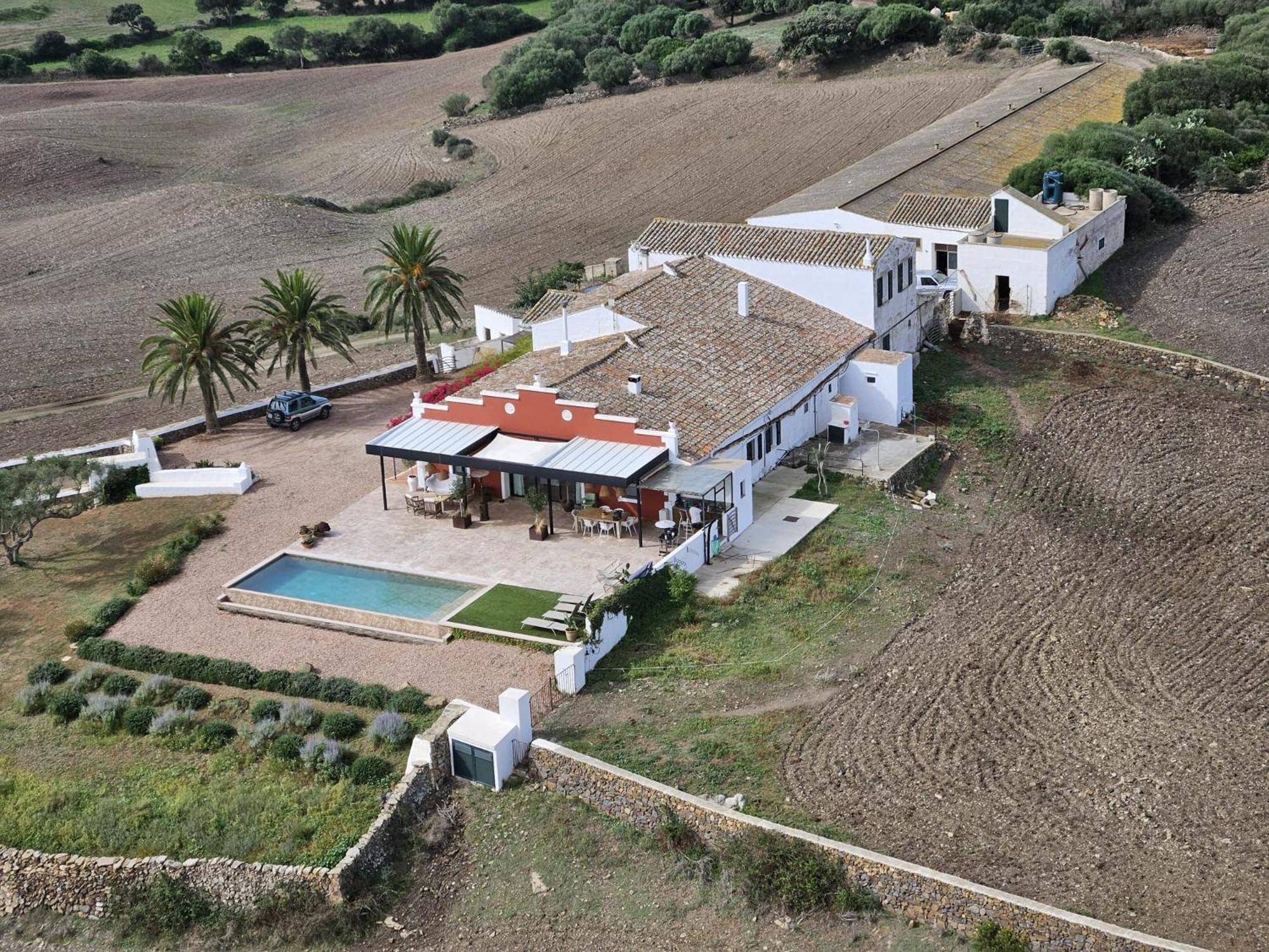 Agroturismo Bini Aumaia Es Mercadal Dış mekan fotoğraf